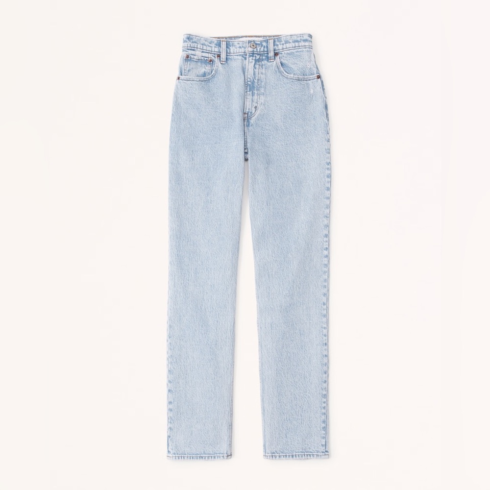Abercrombie & Fitch Ultra High Rise 90s Straight Jean